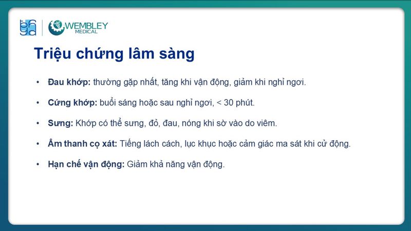 Bài báo cáo: Vai trò của PRP trong điều trị thoái hóa khớp