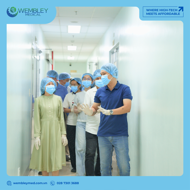  WEMBLEY MEDICAL Đón tiếp đoàn học viên ngành công nghệ Y-Dược Trường Đại học Khoa học Sức khỏe - Đại học Quốc gia Thành phố Hồ Chí Minh 