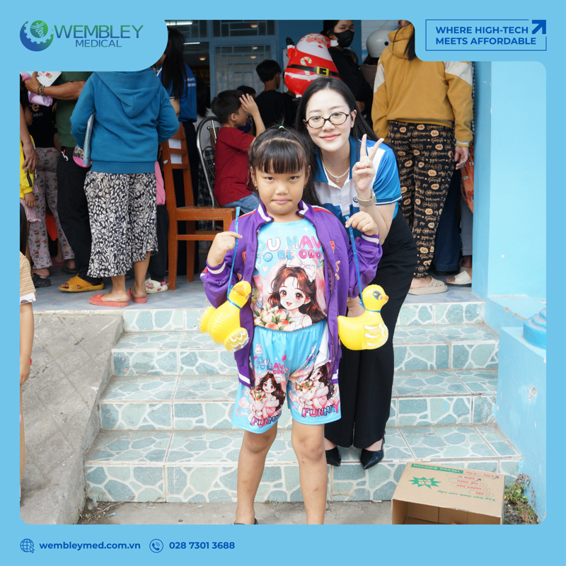 Hành trình yêu thương của WEMBLEY MEDICAL tại Vĩnh Long