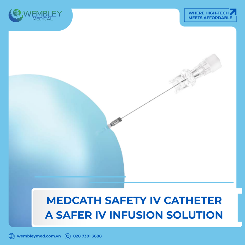 MEDCATH Safety IV Catheter -  A New Standard in Intravenous Infusion Safety 