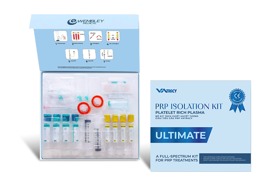 ULTIMATE KIT - Bộ Kit Tách chiết Huyết tương giàu tiểu cầu PRP VATRACY 