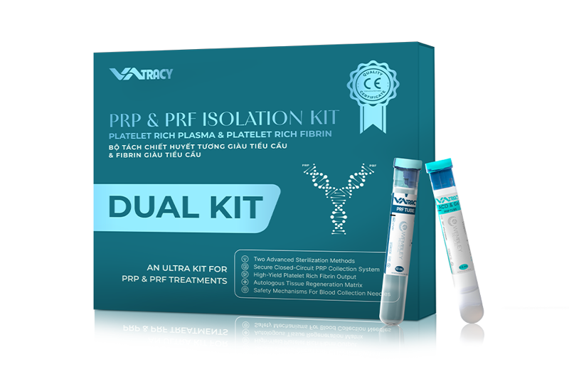 DUAL KIT - Bộ Tách chiết Huyết tương giàu tiểu cầu & Fibrin giàu tiểu cầu
