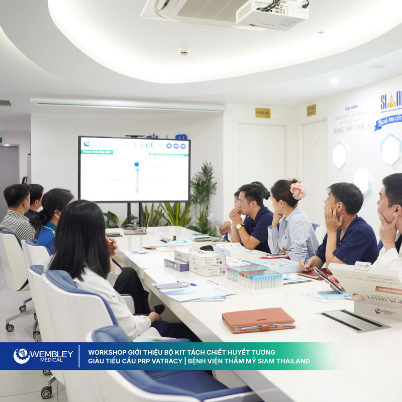 Workshop “PRP - A Medical Breakthrough in Modern Aesthetics” | SIAM Medical Hospital, Thailand