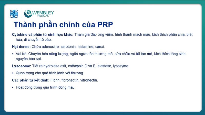 Bài báo cáo: Vai trò của PRP trong điều trị thoái hóa khớp
