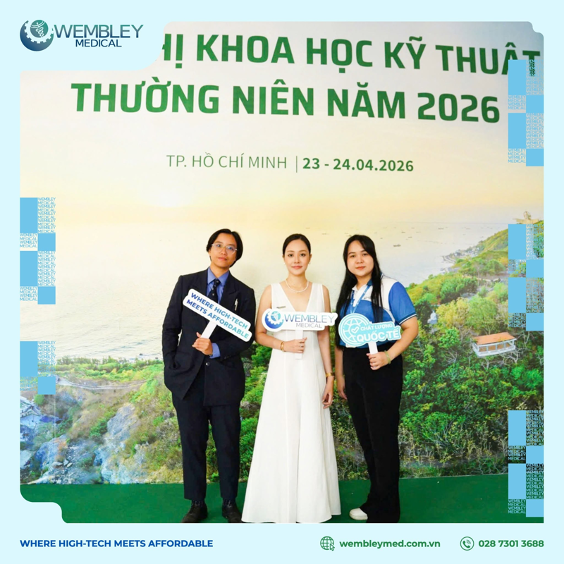 Đồng hành cùng 500 đại biểu tại HACB 2026 - WEMBLEY MEDICAL khẳng định chất lượng y tế nội địa! 