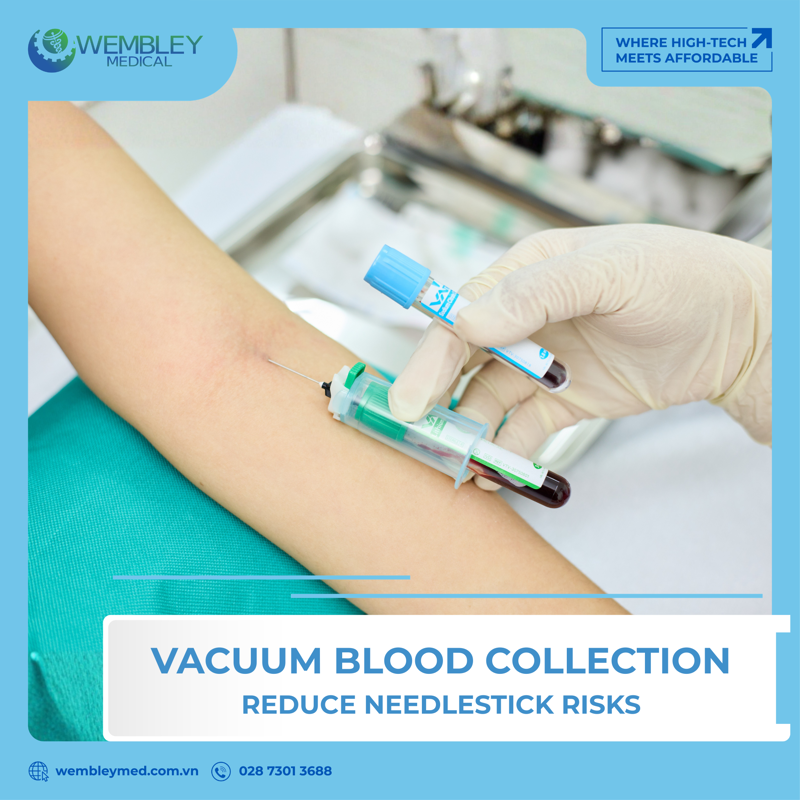 Vacuum blood collection tubes: Eliminating needlestick injuries and protecting healthcare worker safety