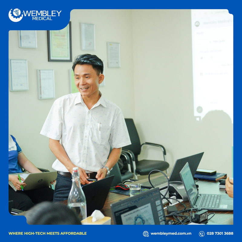 Đội ngũ WEMBLEY MEDICAL: Tăng tốc độ - Nhân hiệu suất cùng khóa đào tạo AI thực chiến 